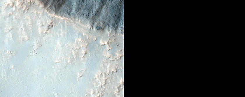 Channels North of Savich Crater