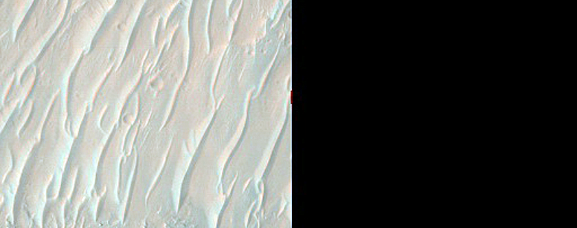 Ancient Crust Outcrops in Coprates Chasma