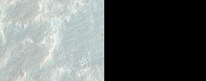 Small Occurrence of Possible Chlorides along Nirgal Vallis