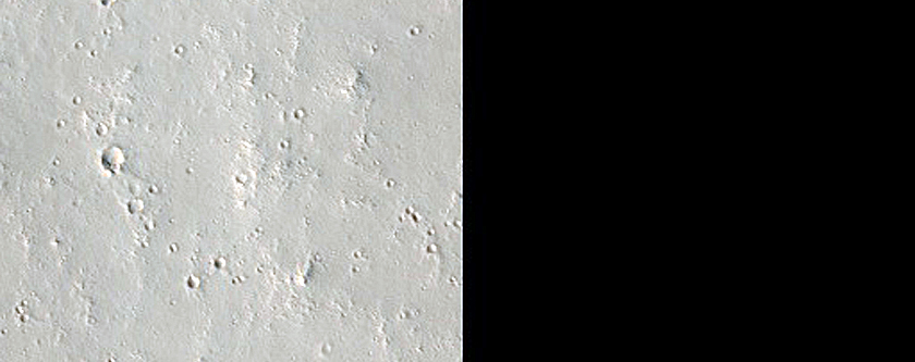 Candidate Recent Impact Site
