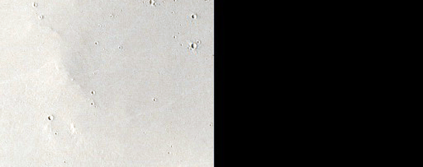 Candidate Recent Impact Site