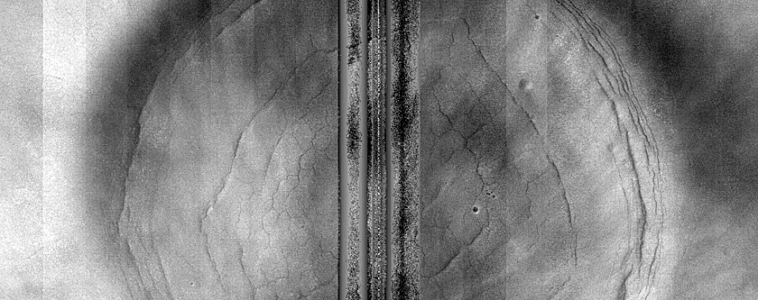 Crater in Northern Plains