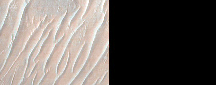 Ancient Crust Outcrops in Coprates Chasma
