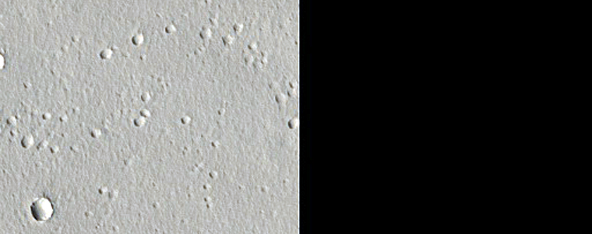 Candidate Recent Impact Site