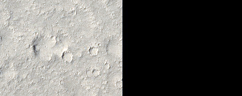 Candidate Recent Impact Site