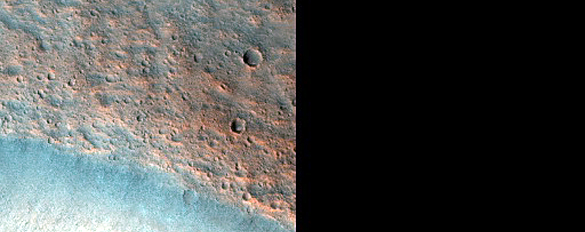 Impact Crater in Western Oxia Colles