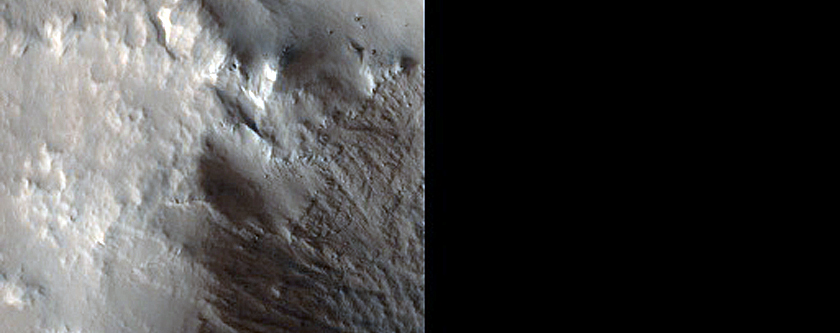 Impact Crater and Ejecta