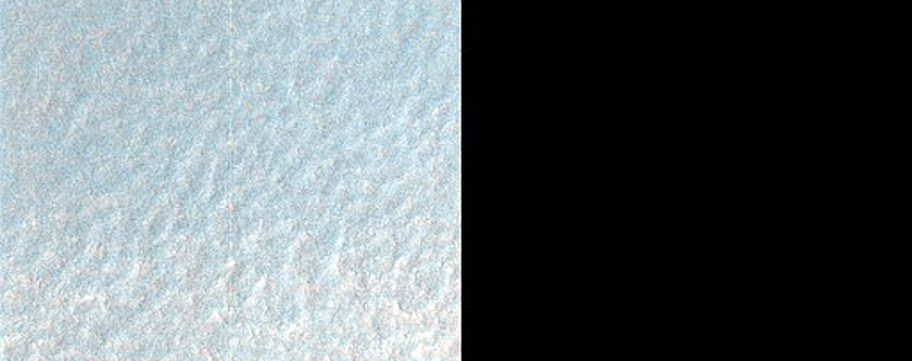Well-Preserved Elliptical Impact Crater