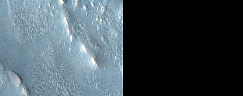 Northern Rim of Antoniadi Crater