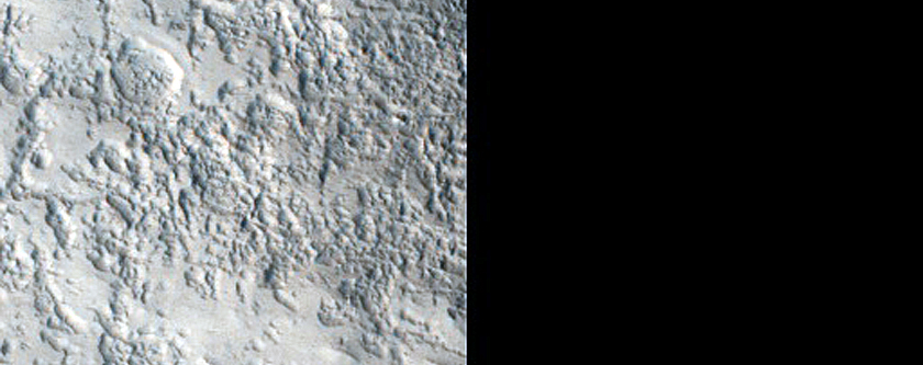 Channels Coming from Ejecta in Northern Mid-Latitudes