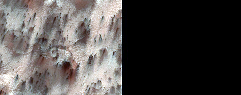 Layered Deposits in Burroughs Crater