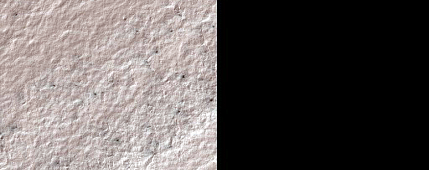 Scarp Exposing South Polar Layered Deposits