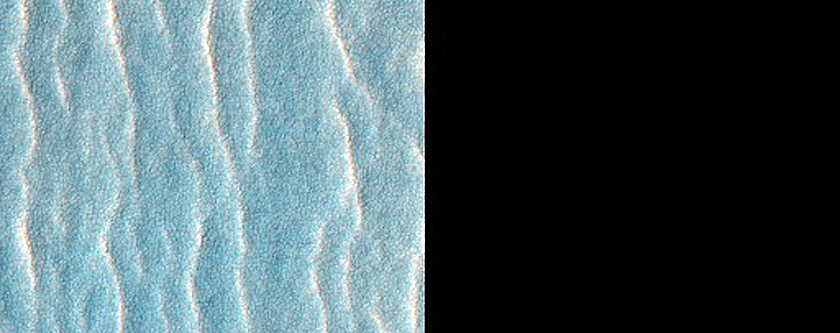 Dust-Covered Glacier-Like Form