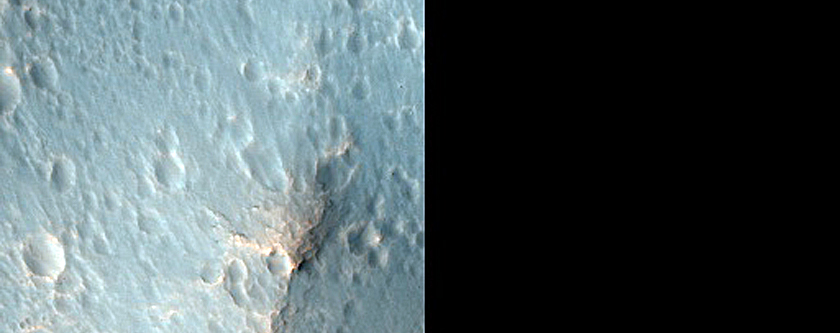 Impact Related Deposits and Flows near Noord Crater