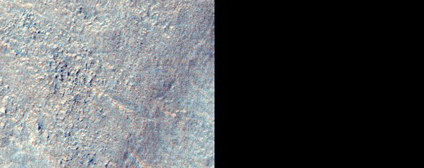 Extra-Crater Sinuous Ridge