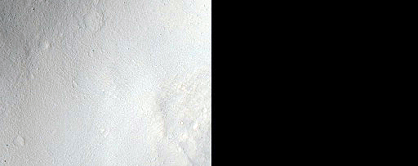 Crater in Claritas Fossae
