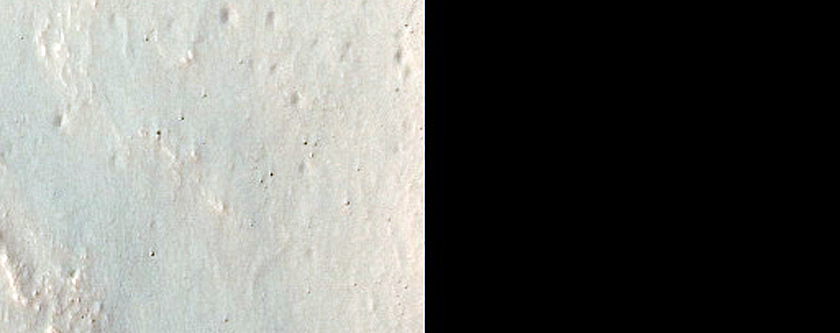 Dust Covered Glacier-Like Form