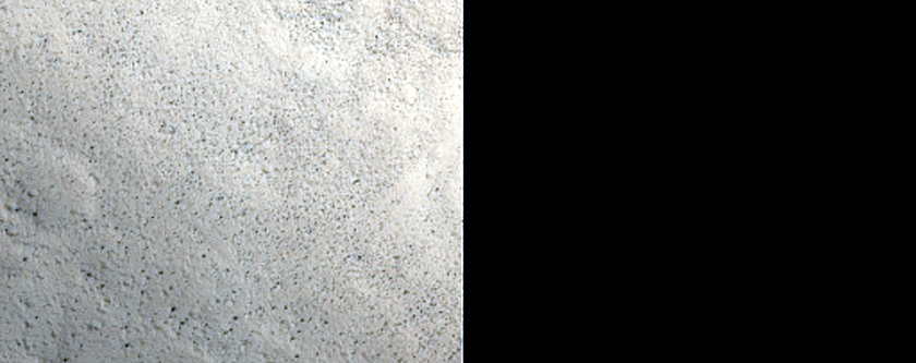Wall near Kasei Valles with Possible Clays
