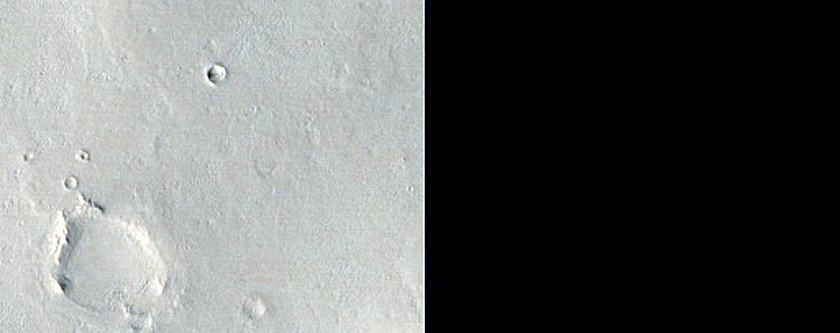 Terrain West of Henry Crater