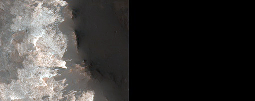 Monitoring Rockfalls in Western Melas Chasma