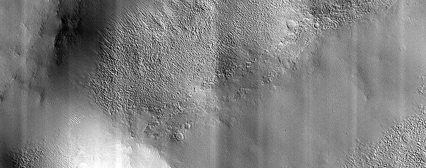 Crater in Arabia Terra