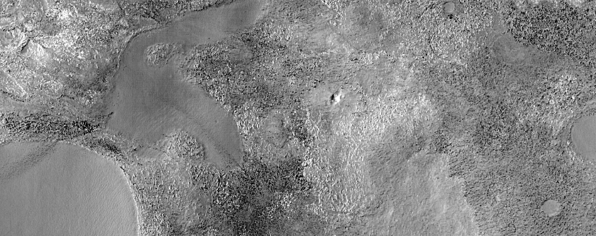 Possible Delta Deposit in Darwin Crater