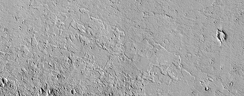 Terrain West of Olympus Mons