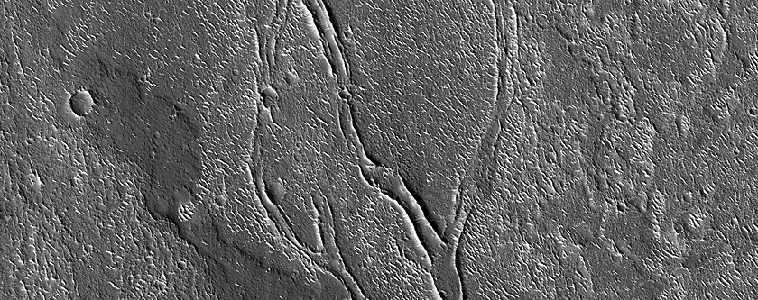 Lava Flow near Granicus Valles
