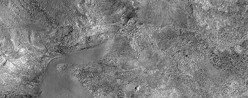 Possible Delta Deposit in Darwin Crater