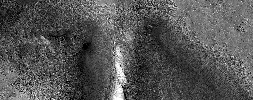 Hills in Phlegra Montes