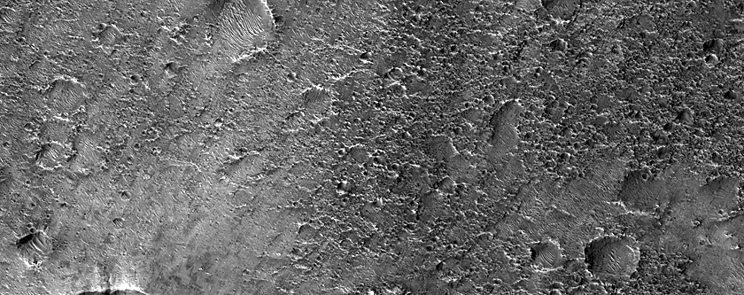 Mafic Minerals on Plains of Terra Tyrrhena