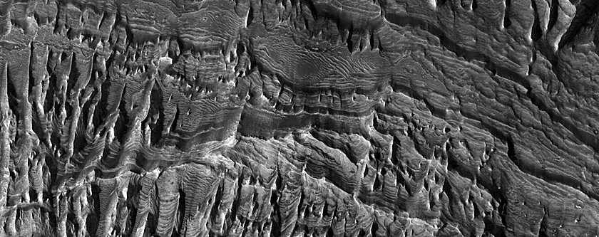 Hebes Chasma Layered Deposits