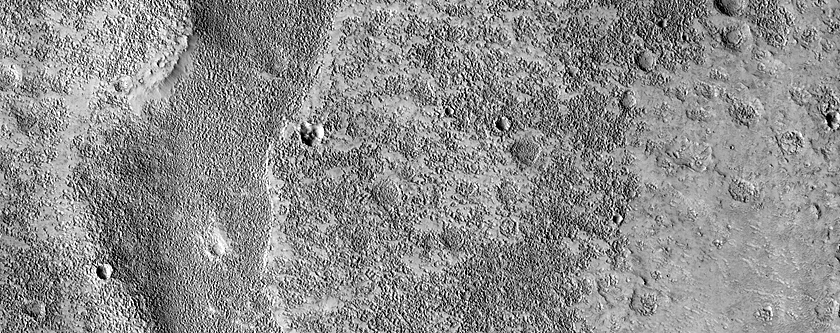 Mesas and Valleys in Meridiani Planum