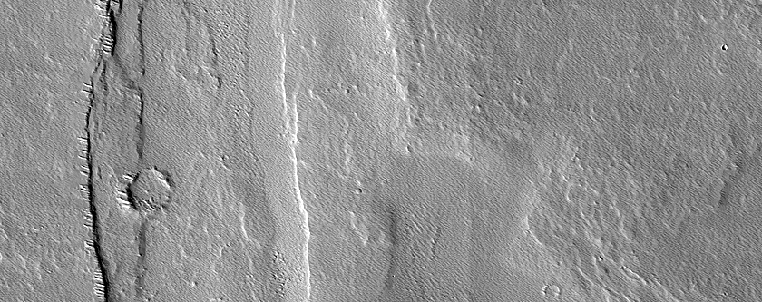 Exposed Ridge Networks near Biblis Patera