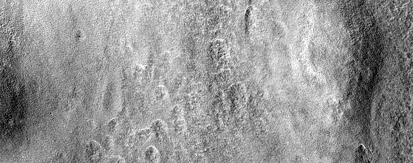 Candidate Recent Impact Site