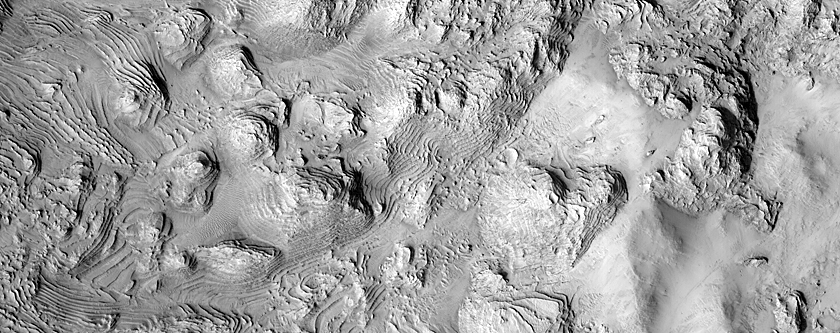 Layers in Western Arabia Terra