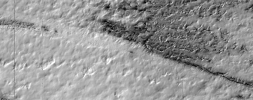 Terrain Sample near Dorsa Argentea