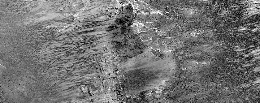 Monitoring Rockfalls in Coprates Chasma