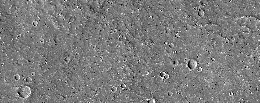 Terrain Sample in Elysium Planitia