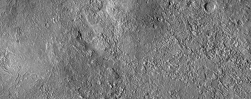 Terrain South of Greeley Crater