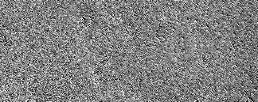 Candidate Recent Impact Site