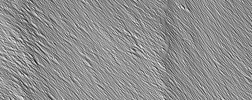 Terrain Sample in Medusae Fossae