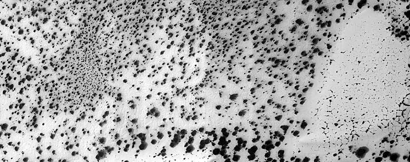 Cryptic Terrain Margin Monitoring in Main Crater