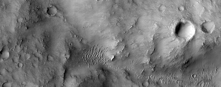 Noachis Terra Channels