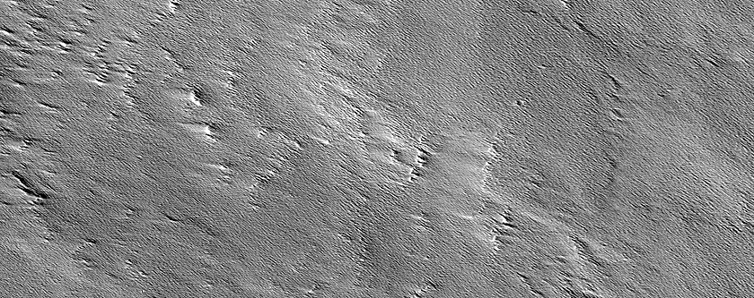 Terrain South of Olympus Mons