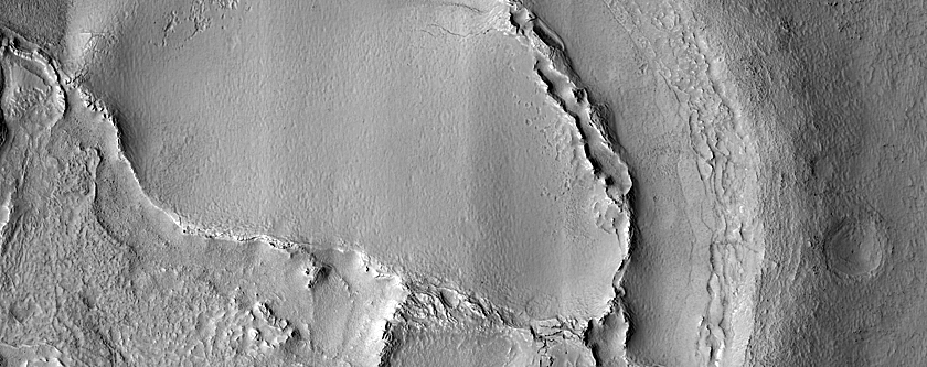 Crater Floor Depressions in Phaethontis Region