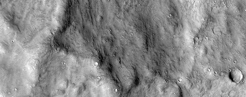 Monitoring Dust Chocked Area Off Flank of Apollinaris Patera