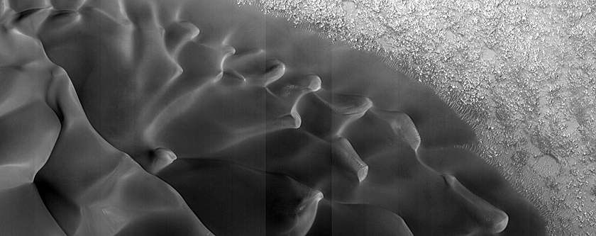 Complex Dune in Thaumasia Region