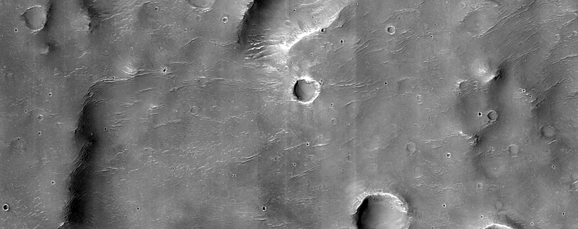 Terrain Southwest of Ma Adim Vallis
