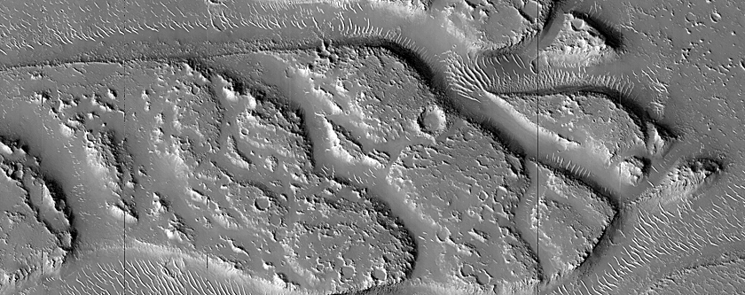 Streamlined Features in Granicus Valles